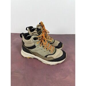 Merrell Trail Hiking Shoes Mid Mens Size 8 Olive Vibram FloatPro J004535